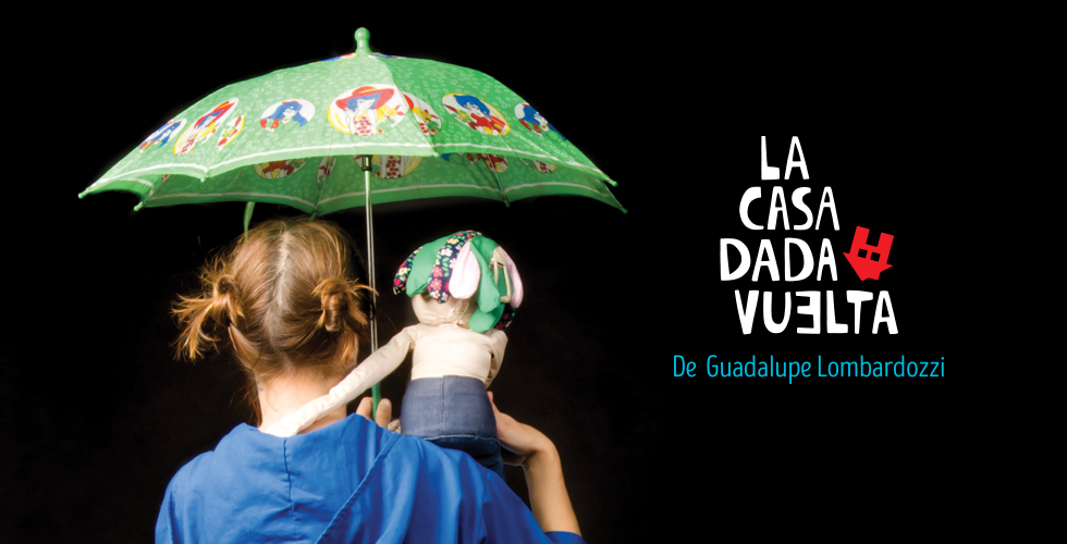 banner para obra de teatro la casa dada vuelta de la lupe
