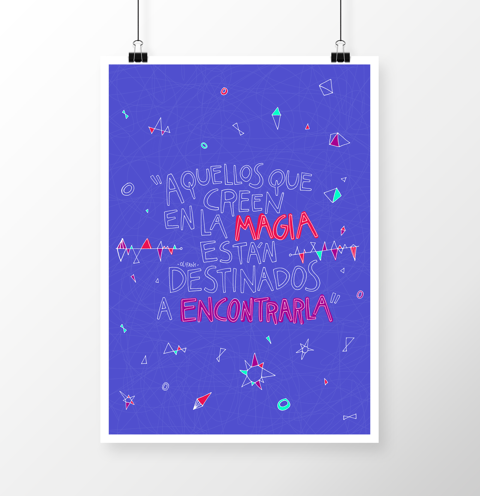 afiche de olifant para la venta