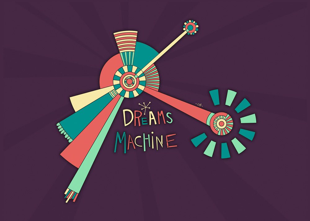 dreams machine dibujo geometrico