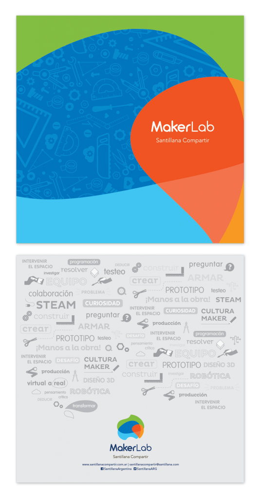 MakerLab_Cerrado_Santillana Folleto Maker Lab exterior cerrado