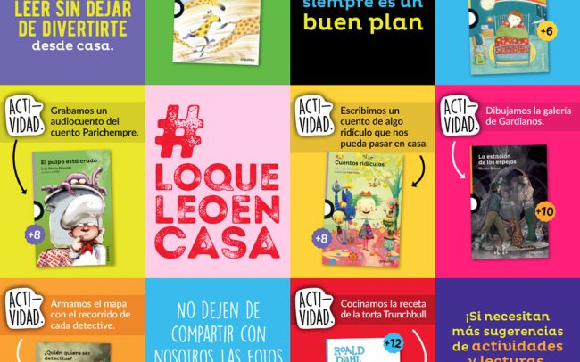 Loqueleo flyer Cuarentena